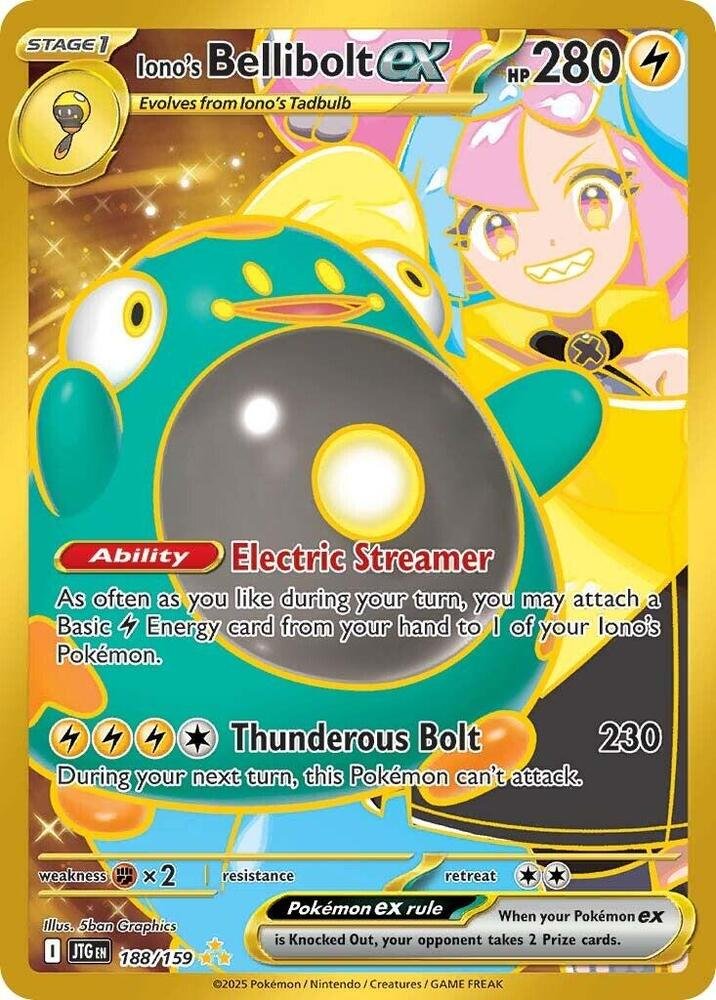Iono s Bellibolt ex 188