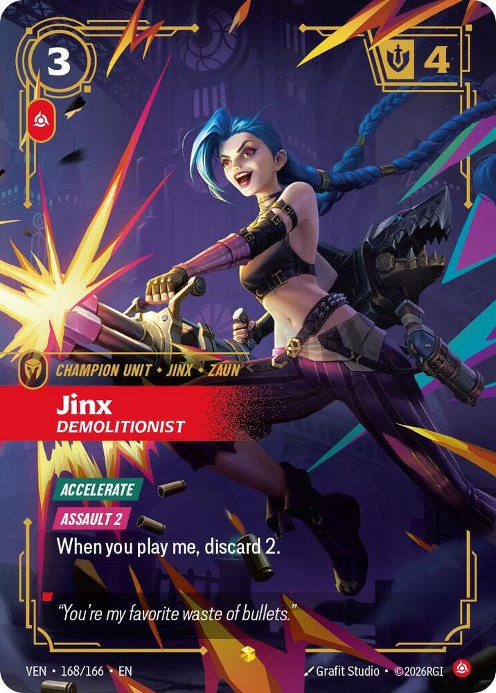 Jinx, Demolitionist (Overnumbered) Vendetta