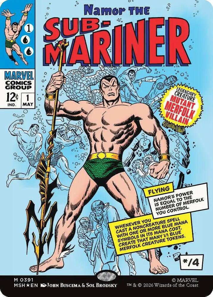 Namor the Sub Mariner (Borderless) (0391)