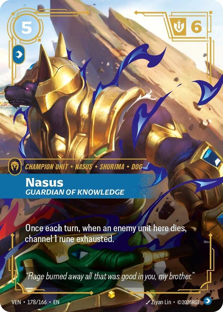 Nasus, Guardian of Knowledge (Overnumbered) Vendetta