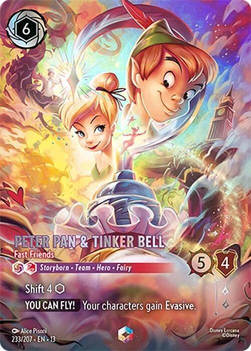 Peter Pan & Tinker Bell Fast Friends (Enchanted)