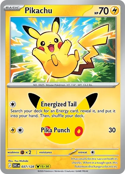 Pikachu 037 128