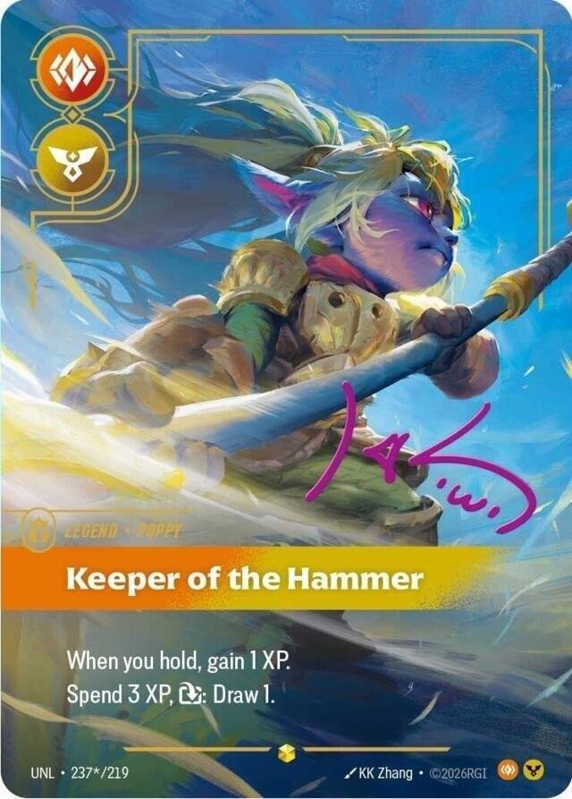 Poppy Keeper of the Hammer (Signature) Unleashed