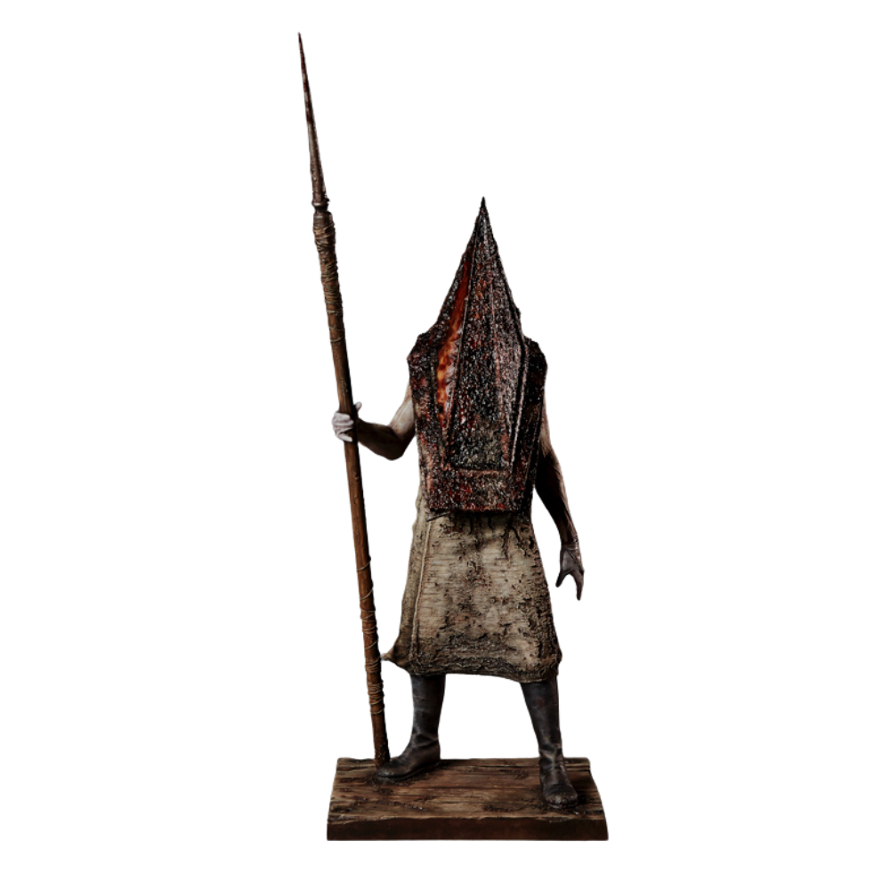 Red Pyramid Thing Scale Statue Gecco Co.
