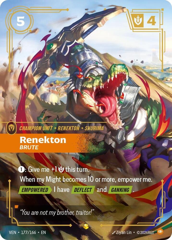 Renekton, Brute (Overnumbered) Vendetta