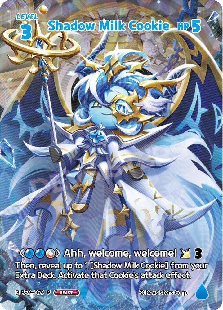 Shadow Milk Cookie Promotion Cards