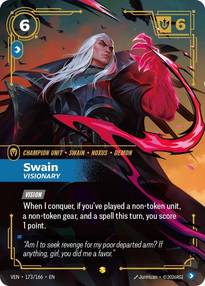 Swain, Visionary (Overnumbered) Vendetta