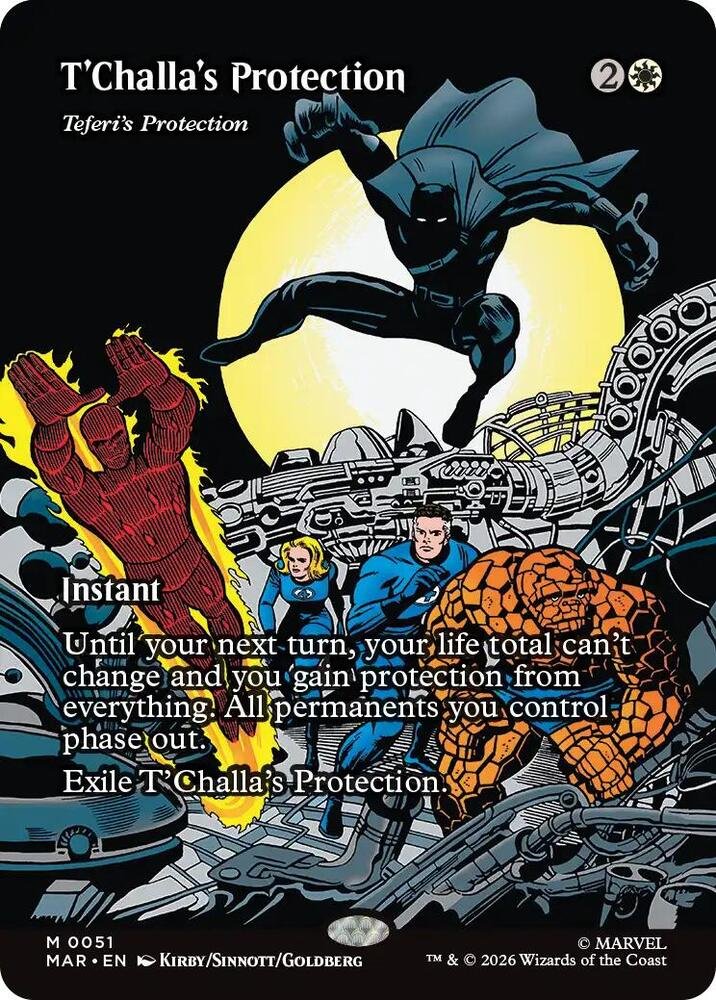 T'Challa's Protection Teferi's Protection (Borderless)