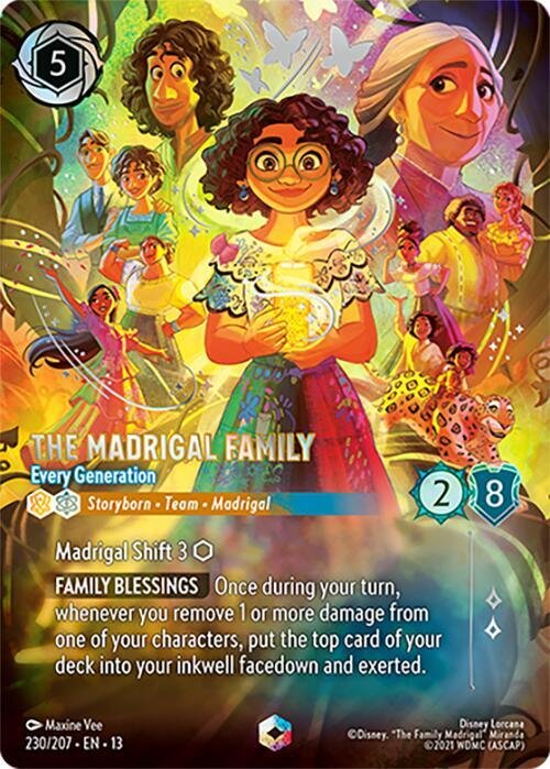 The Madrigal Family Every Generation (Enchanted)