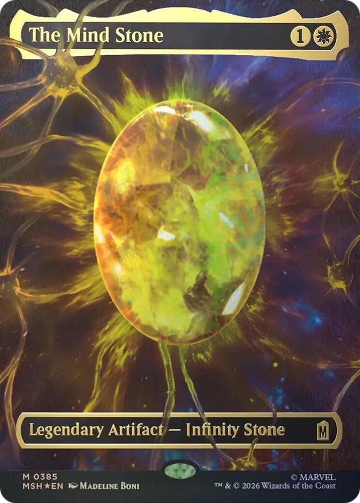 The Mind Stone (Borderless) (Cosmic Foil)