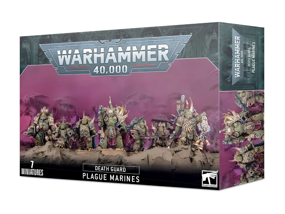 Warhammer 40K Death Guard Plague Marines