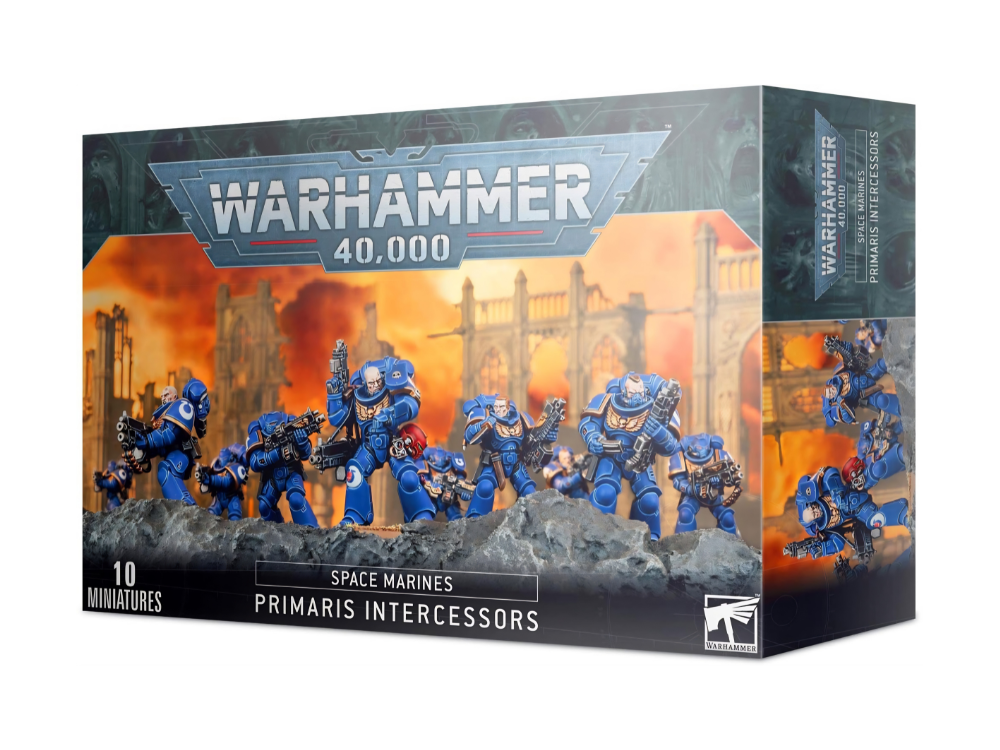 Warhammer 40K Space Marines Primaris Intercessors