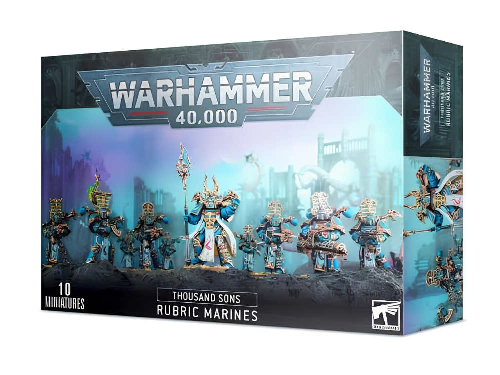 Warhammer 40K Thousand Sons Rubric Marines