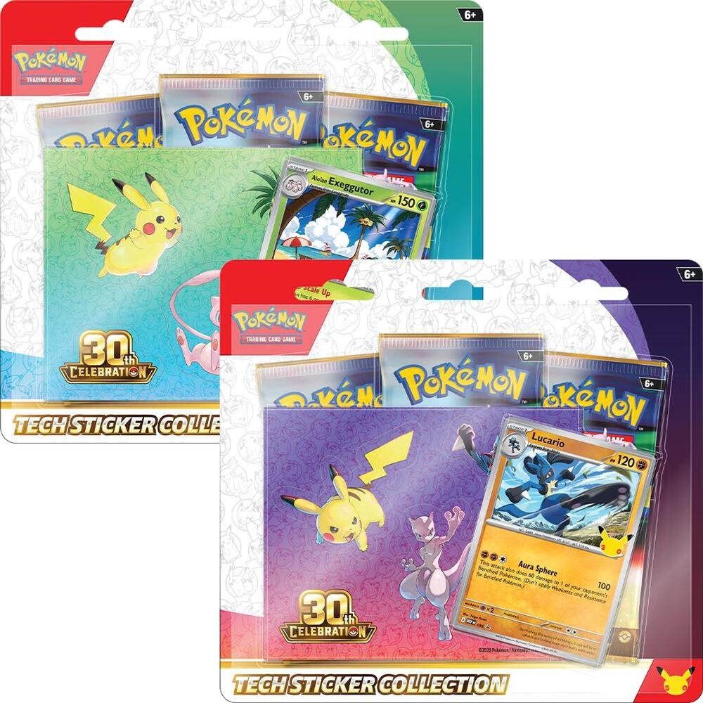30th Celebration Tech Sticker Collection