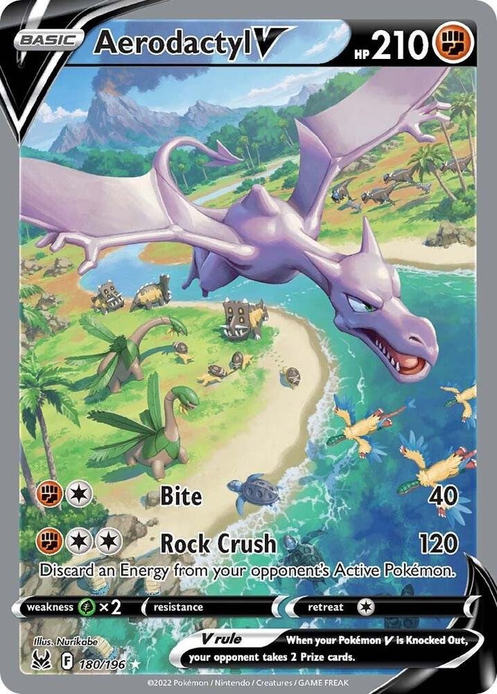 Aerodactyl V 180 Lost Origin