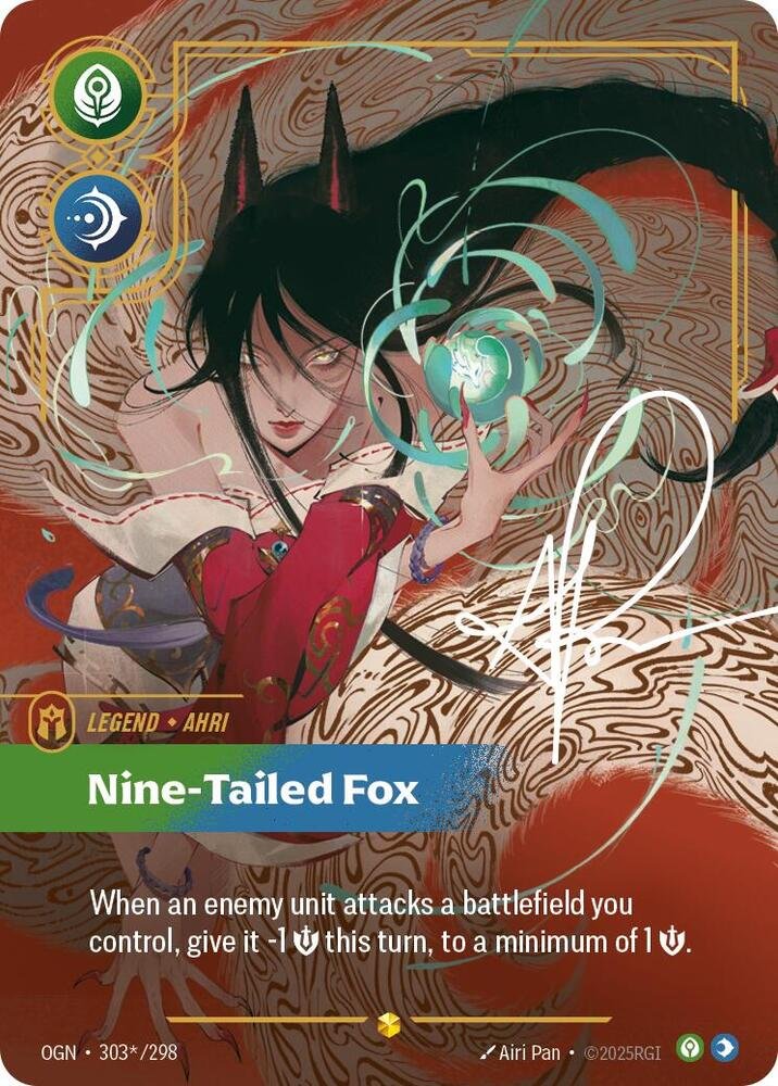 Ahri Nine Tailed Fox Signature Origins