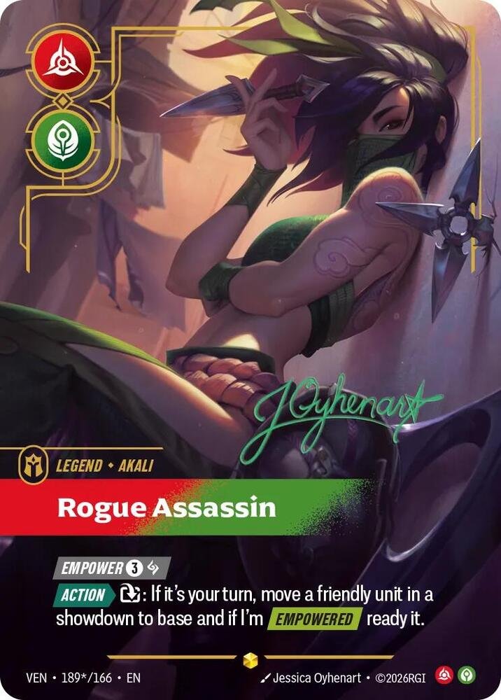 Akali Rogue Assassin 189 Signature