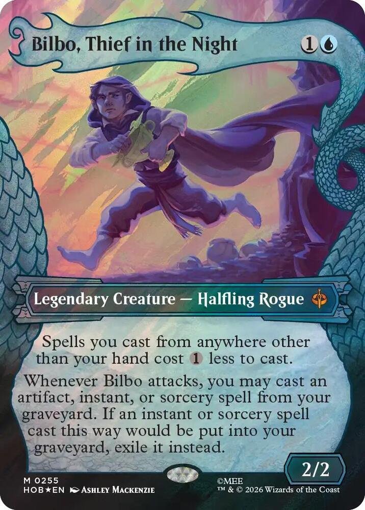 Bilbo Thief in the Night Showcase Surge Foil
