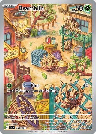 Bramblin 198 Paldea Evolved