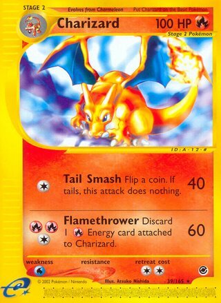 Charizard 39 Expedition Base Set