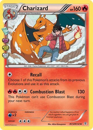 Charizard RC5 Generations