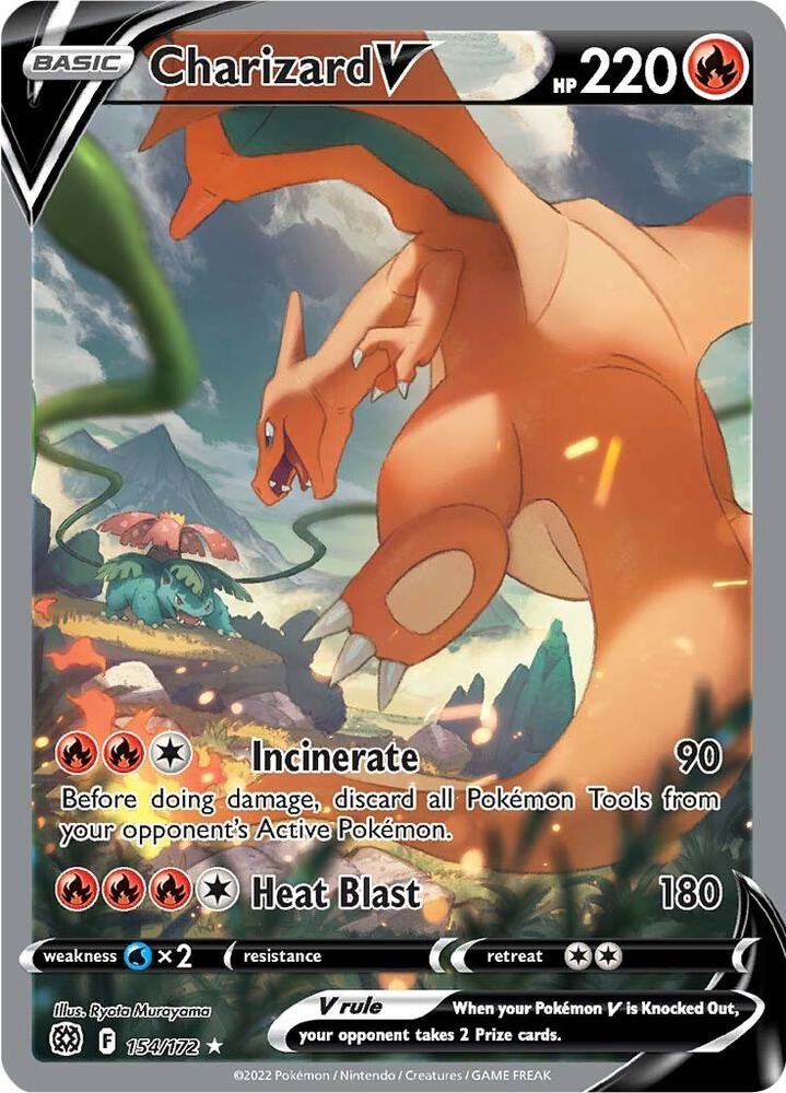Charizard V 154 Brilliant Stars