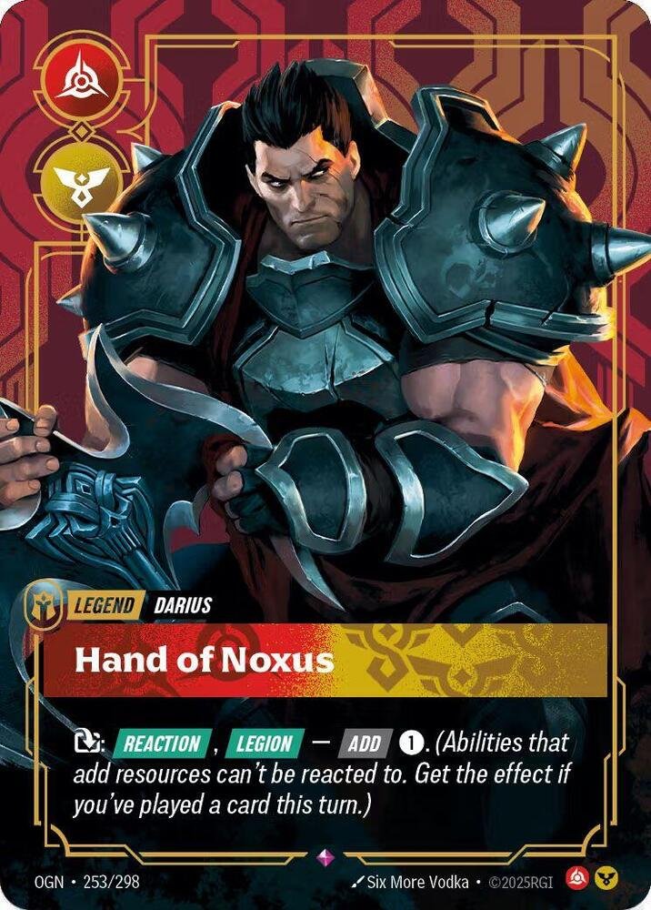 Darius Hand of Noxus 253 Metal