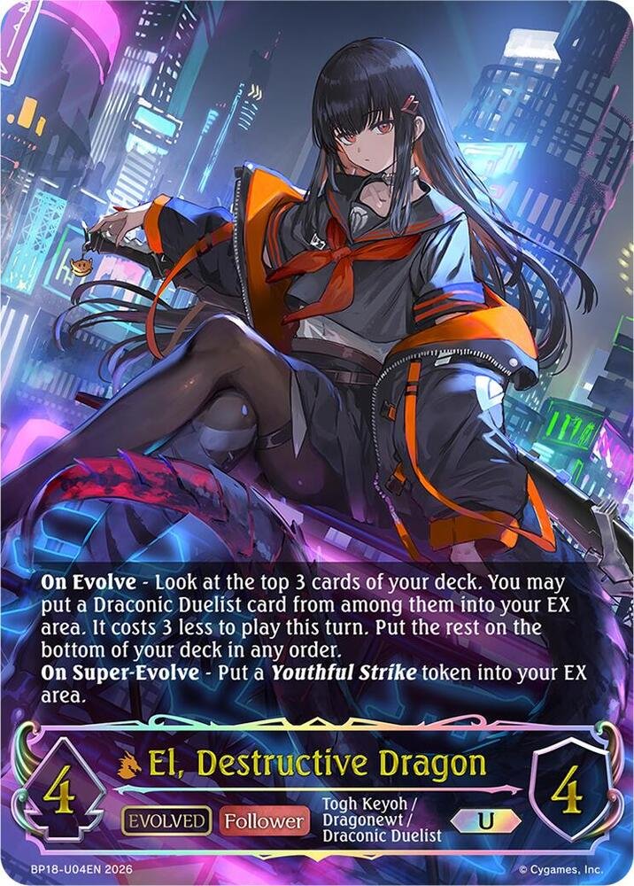 El Destructive Dragon Evolved U