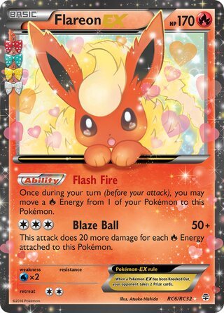 Flareon EX RC6 Generations