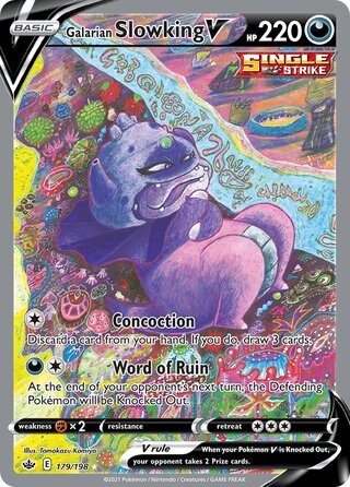 Galarian Slowking V 179
