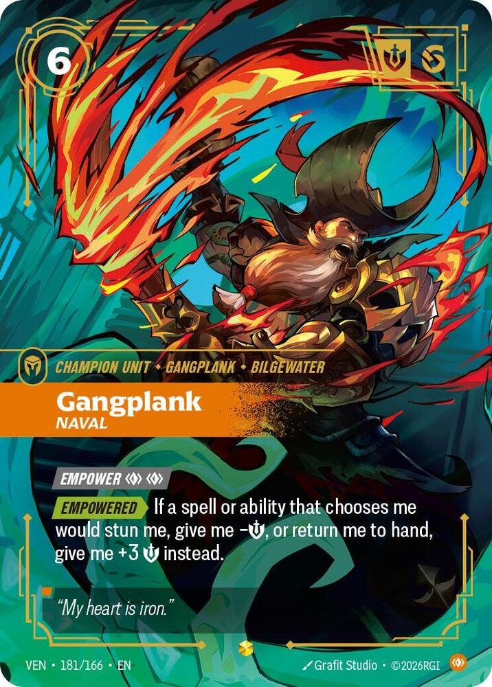 Gangplank Naval 181 Overnumbered