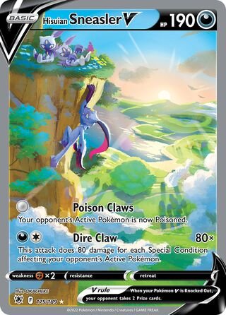 Hisuian Sneasler V 175 Astral Radiance