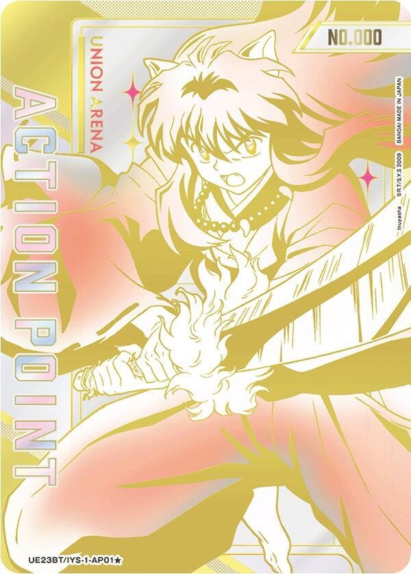 Inuyasha Action Point Card AP01 Serial Numbered