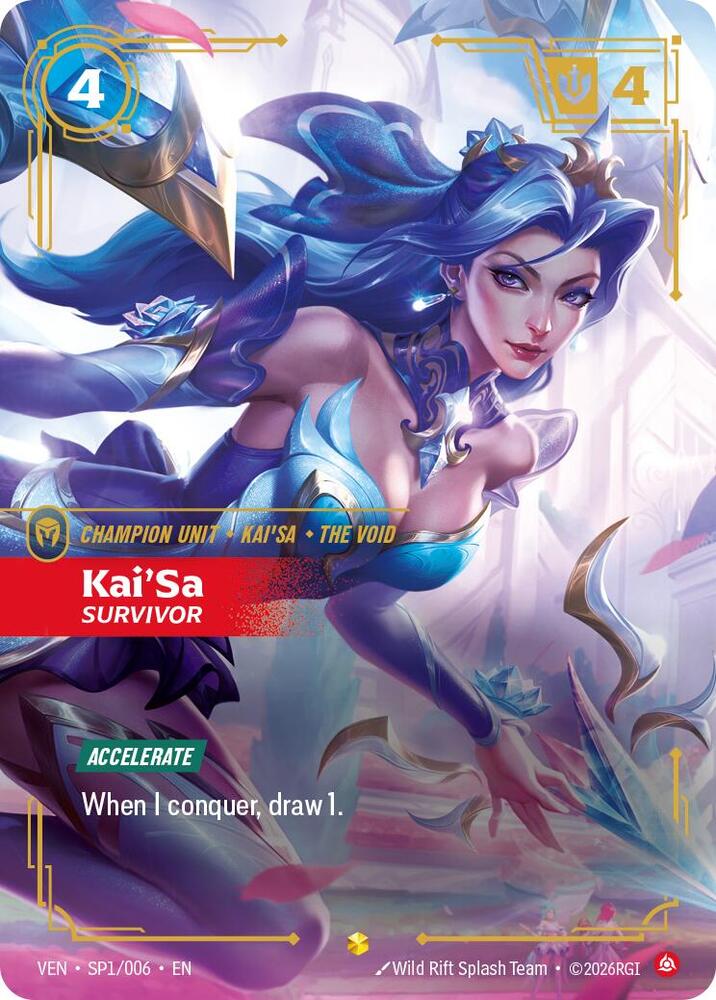 Kaisa Survivor SP1 Vendetta