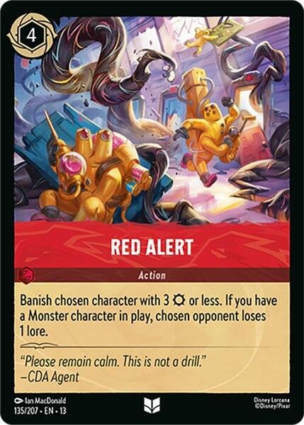 Lorcana Red Alert