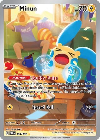 Minun 194 Paradox Rift