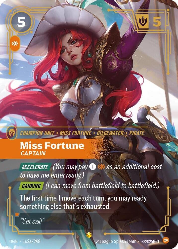 Miss Fortune Captain Alternate Art Origins