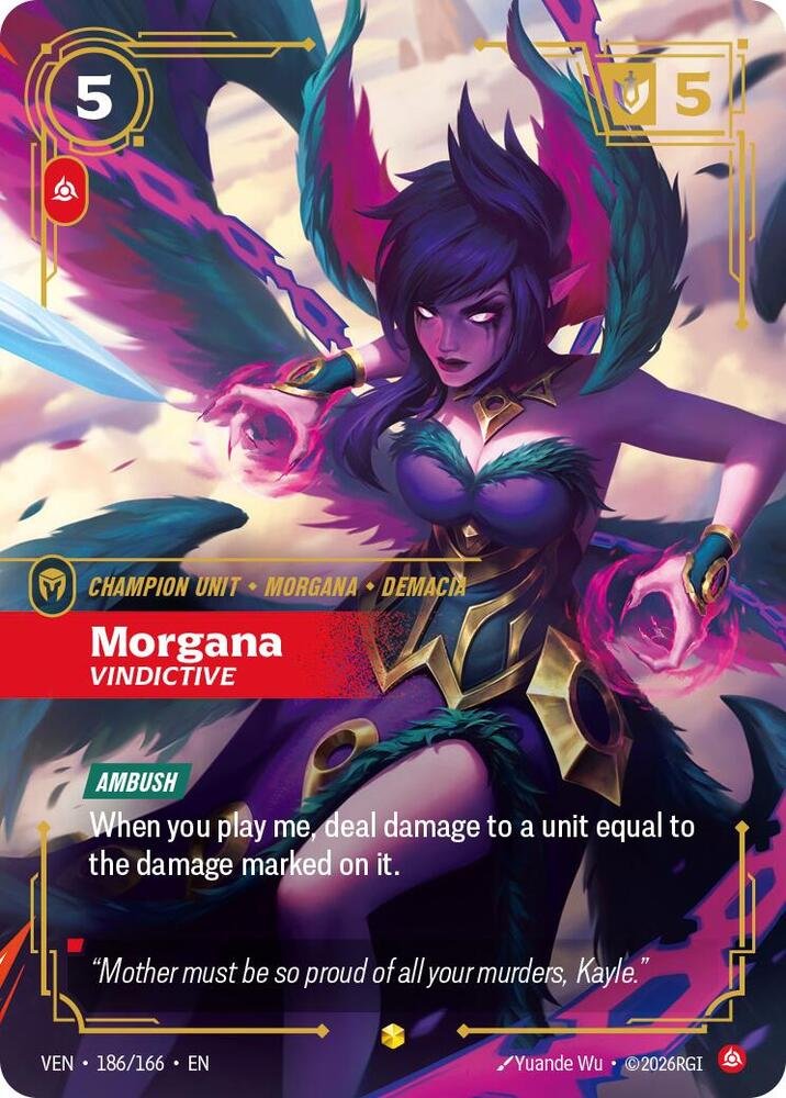 Morgana Vindictive 186 Overnumbered