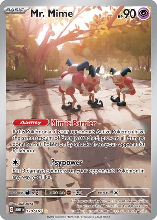 Mr Mime 179 Scarlet and Violet 151