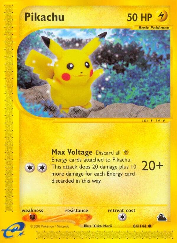 Pikachu 084 Skyridge