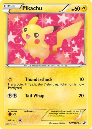 Pikachu RC7 Legendary Treasures