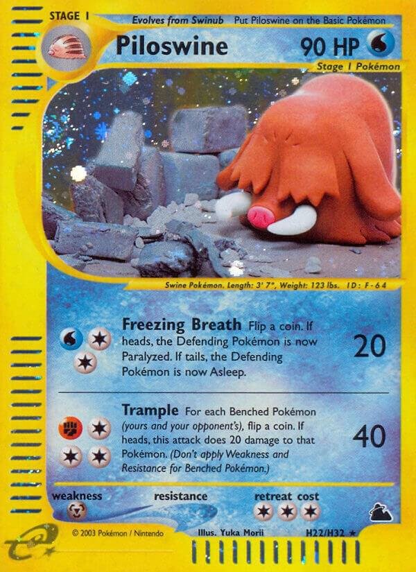 Piloswine H22 Skyridge