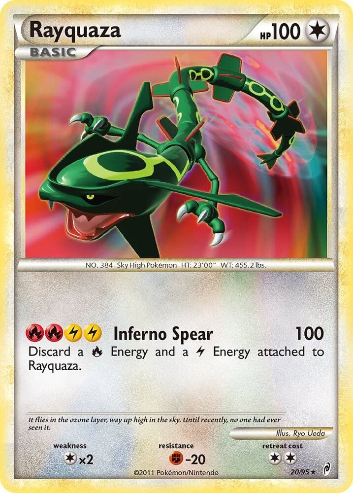 Rayquaza 20 Call of Legends