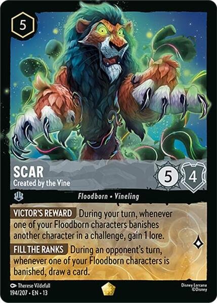 Scar Created by the Vine