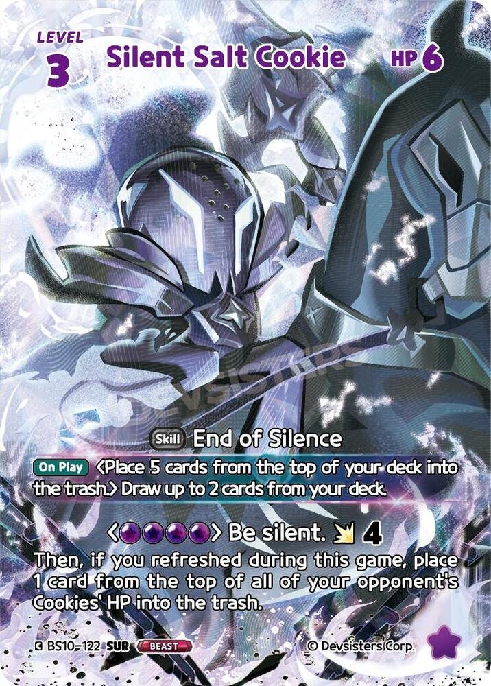 Silent Salt Cookie 122 SUR