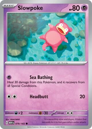 Slowpoke 079 Scarlet and Violet 151
