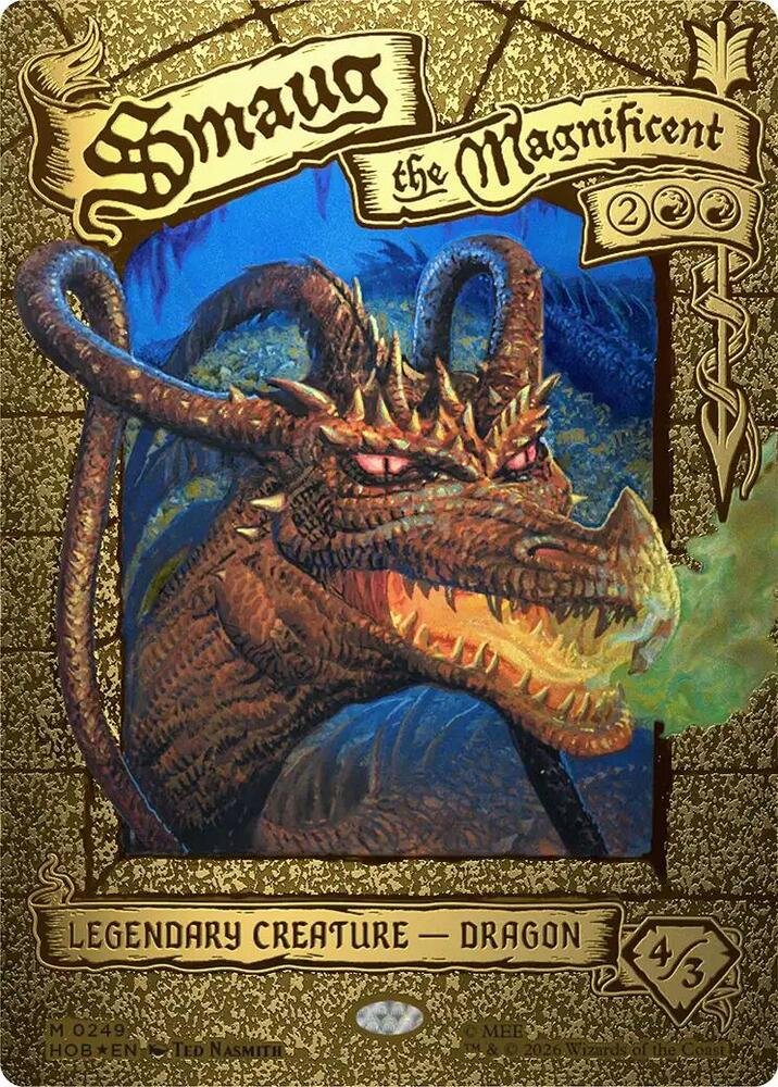 Smaug the Magnificent Borderless The Hobbit
