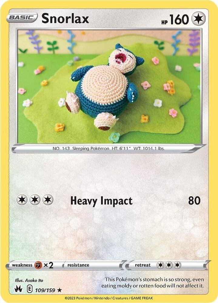 Snorlax 109 159