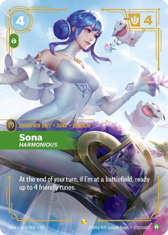 Sona Harmonious SP2 Vendetta