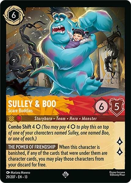 Sulley and Boo Scare Buddies